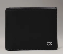 Calvin Klein Portafoglio uomo Nero<Uomo Portafogli Uomo