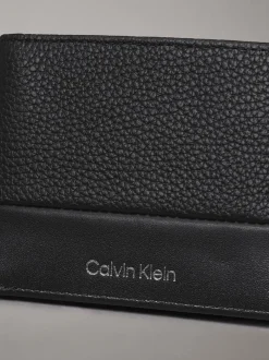 Calvin Klein Portafoglio uomo Nero<Uomo Portafogli Uomo