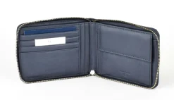 Gianfranco Corti Portafoglio uomo con zip Wild 4412<Uomo Portafogli Uomo