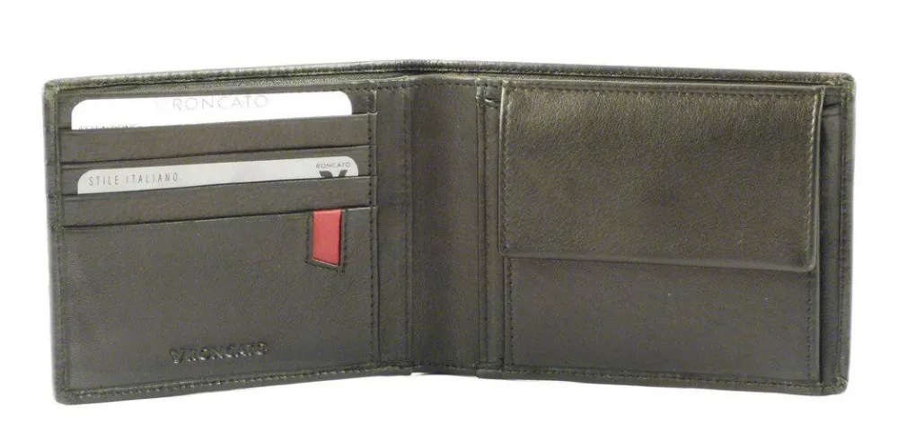 Roncato Portafoglio uomo in pelle Pascal 2901<Uomo Portafogli Uomo