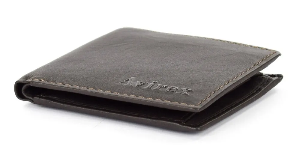 Avirex Portafoglio uomo piccolo Austin AST05 Marrone<Uomo Portafogli Uomo