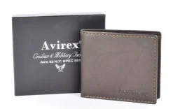 Avirex Portafoglio uomo piccolo Austin AST05 Marrone<Uomo Portafogli Uomo