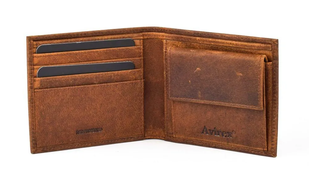 Avirex Portafoglio uomo piccolo Durango DRN06<Uomo Portafogli Uomo