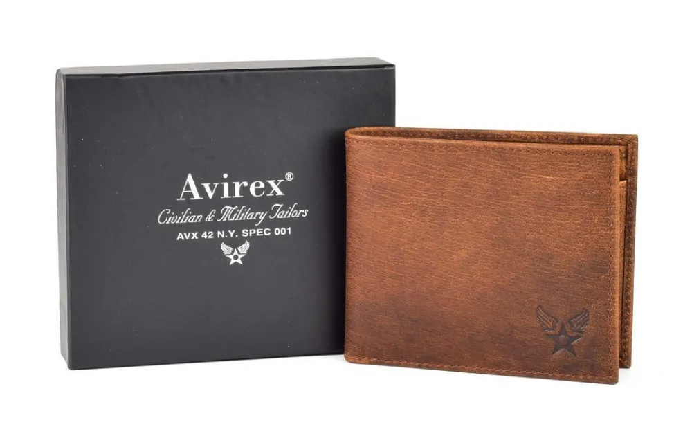 Avirex Portafoglio uomo piccolo Durango DRN06<Uomo Portafogli Uomo