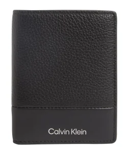 Calvin Klein Portafoglio uomo piccolo Nero<Uomo Portafogli Uomo