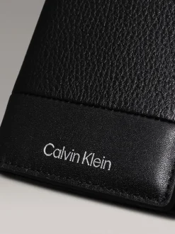 Calvin Klein Portafoglio uomo piccolo Nero<Uomo Portafogli Uomo