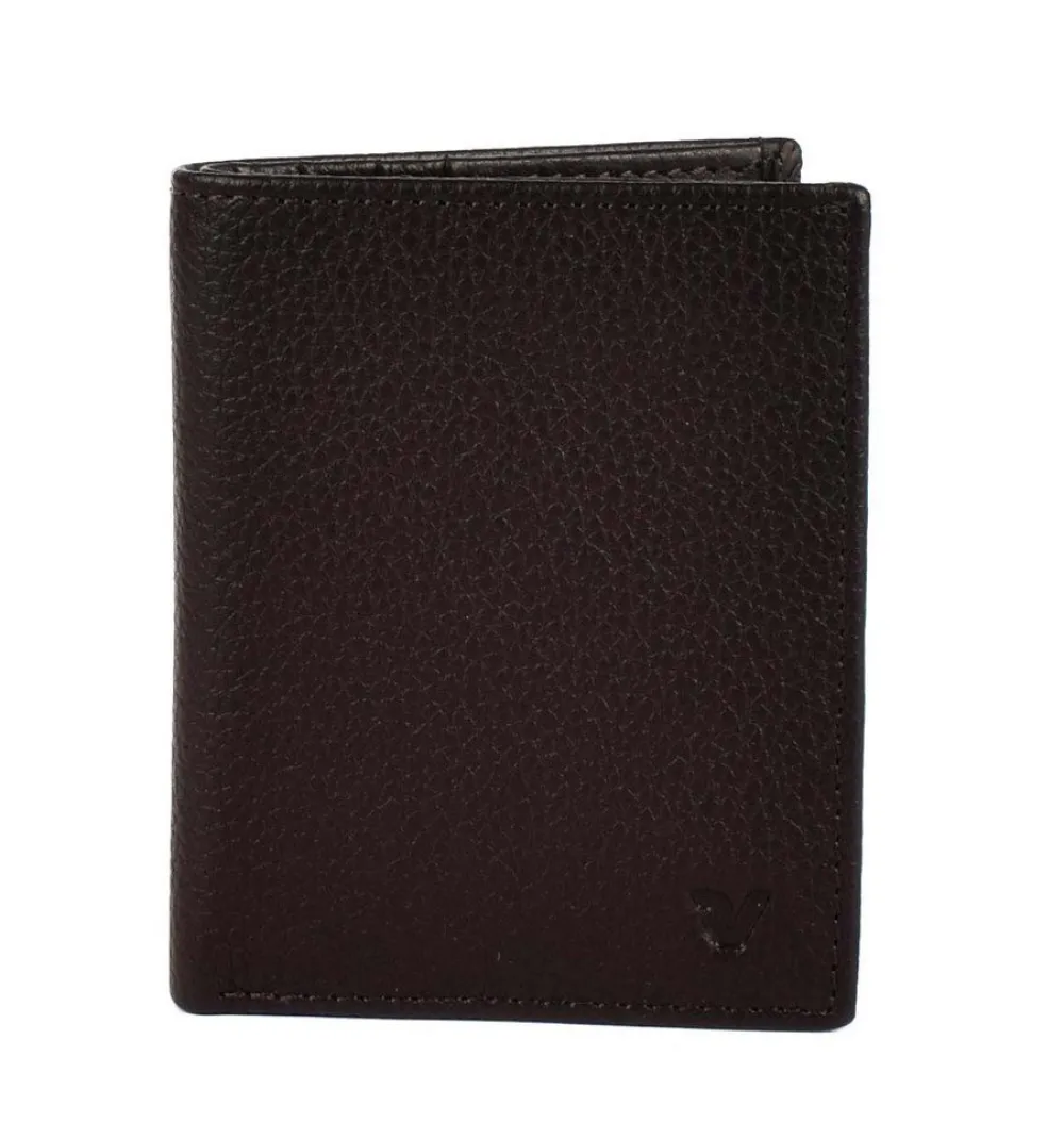 Roncato Portafoglio uomo piccolo Iron 4.0 714 Testa Moro<Uomo Portafogli Uomo