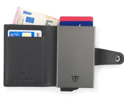 Roncato Portafoglio uomo piccolo Iron 715<Uomo Portafogli Alluminio|Portafogli Uomo