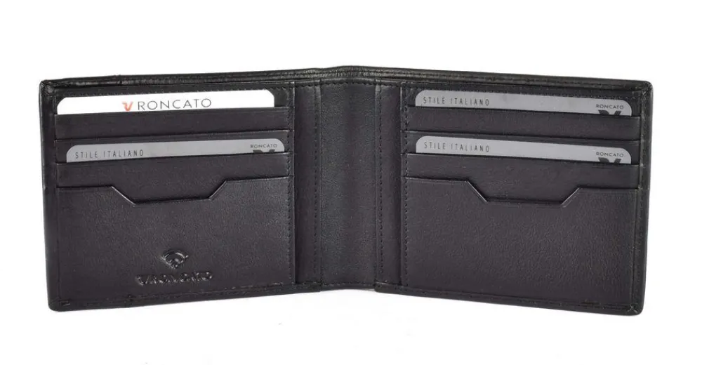Roncato Portafoglio uomo sottile Manchester 062<Uomo Portafogli Uomo