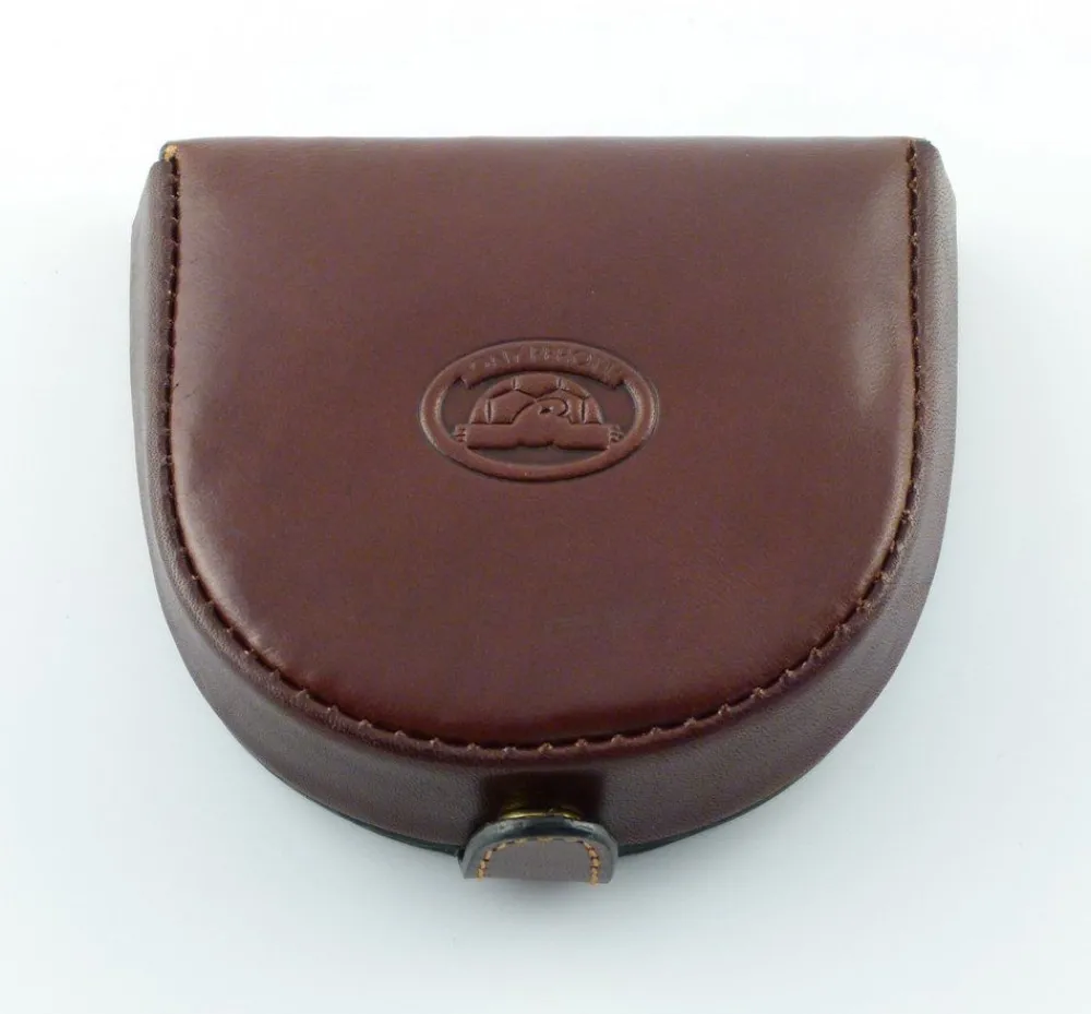 Tony Perotti Portamonete tacco in cuoio art 1196 marrone< Portachiavi E Portamonete