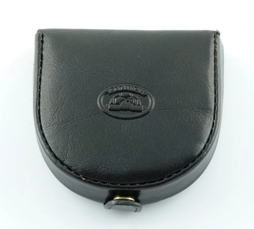 Tony Perotti Portamonete tacco in cuoio art 1196 nero< Portachiavi E Portamonete