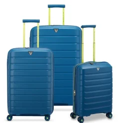 Roncato Set 3 Trolley espandibili B-Flying Move Blu Laguna< Set Trolley