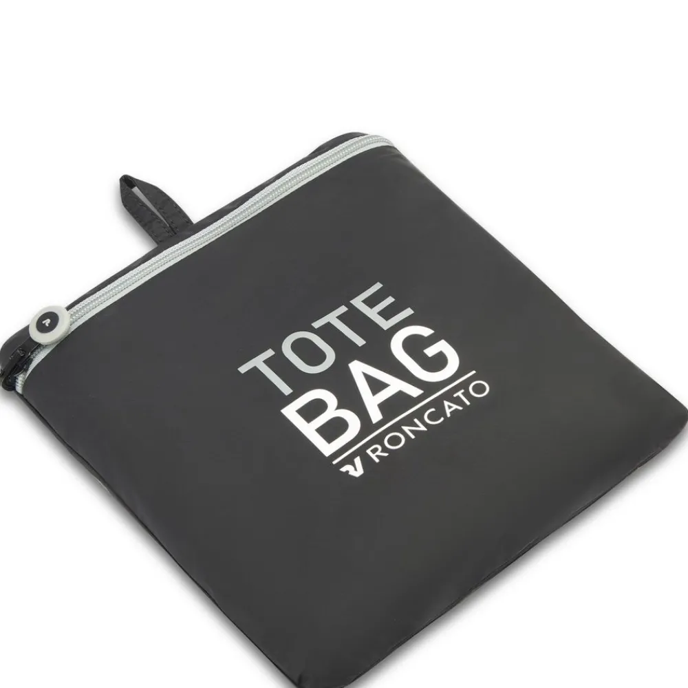Roncato Shopper bag pieghevole Compact 2013 Nero Fumo< Borse Cabina