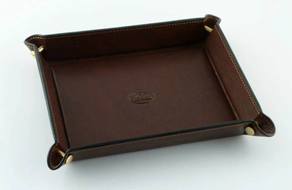 Tony Perotti Svuotatasche in cuoio art 1365L marrone< Accessori In Pelle