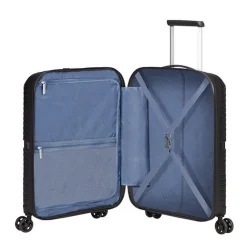 American Tourister Trolley cabina Airconic Onyx Black< Bagaglio A Mano Easyjet|Bagaglio A Mano Ryanair
