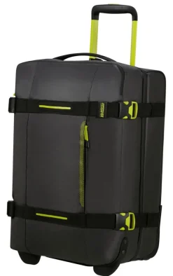 American Tourister Trolley cabina Urban Track Black/Lime< Bagaglio A Mano Easyjet|Bagaglio A Mano Ryanair