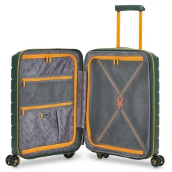 Roncato Trolley cabina espandibile B-Flying Move 8183 Verde Mimetico< Bagaglio A Mano Easyjet|Bagaglio A Mano Ryanair
