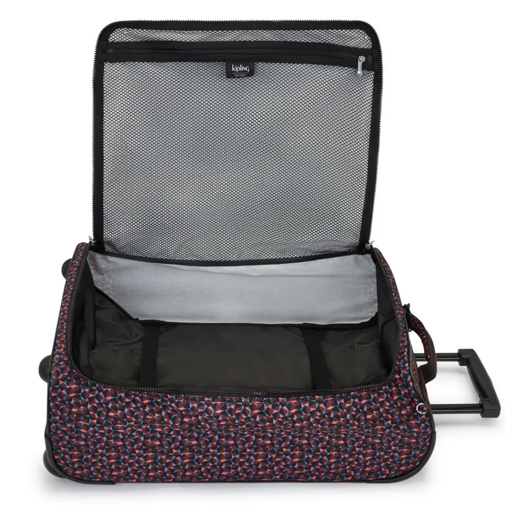 Kipling Trolley cabina Teagan C Happy Squares< Bagaglio A Mano Easyjet|Bagaglio A Mano Ryanair