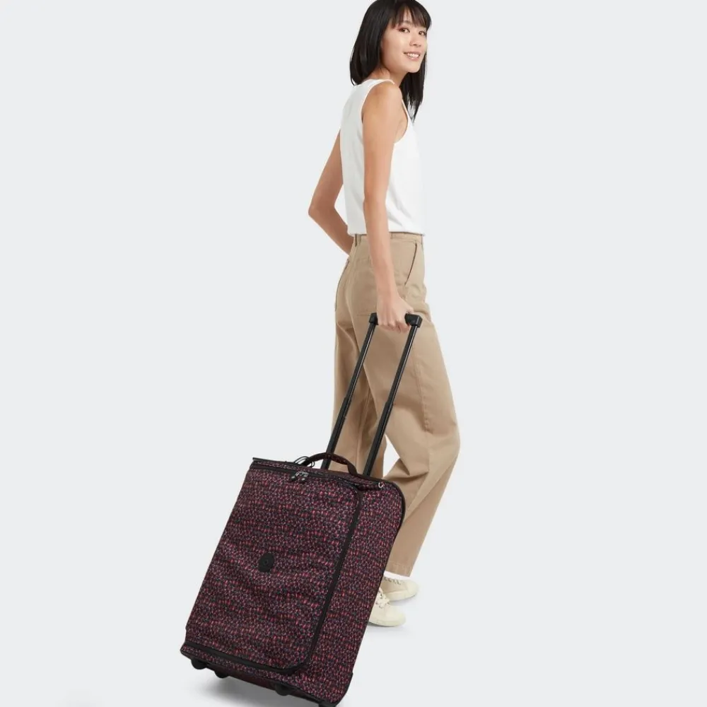 Kipling Trolley cabina Teagan C Happy Squares< Bagaglio A Mano Easyjet|Bagaglio A Mano Ryanair