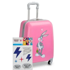 Roncato Trolley cabina Looney Tunes Bugs Bunny Rosa< Trolley Per Bambini