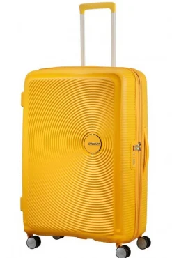 American Tourister Trolley espandibile Soundbox 77cm Golden Yellow< Trolley Rigidi