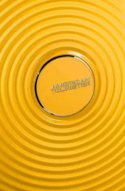 American Tourister Trolley espandibile Soundbox 77cm Golden Yellow< Trolley Rigidi