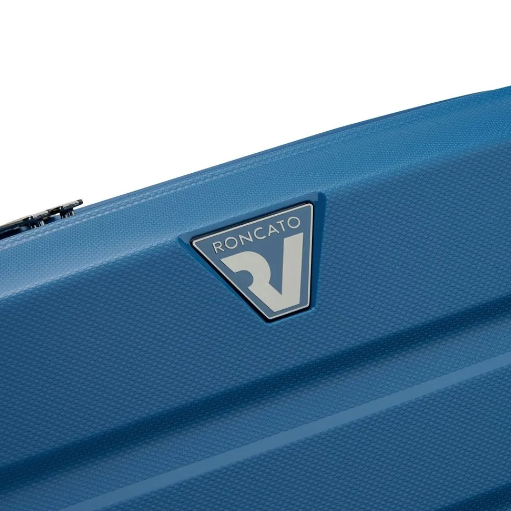 Roncato Trolley espandibile B-Flying Move grande 8181 Blu Laguna< Trolley Rigidi