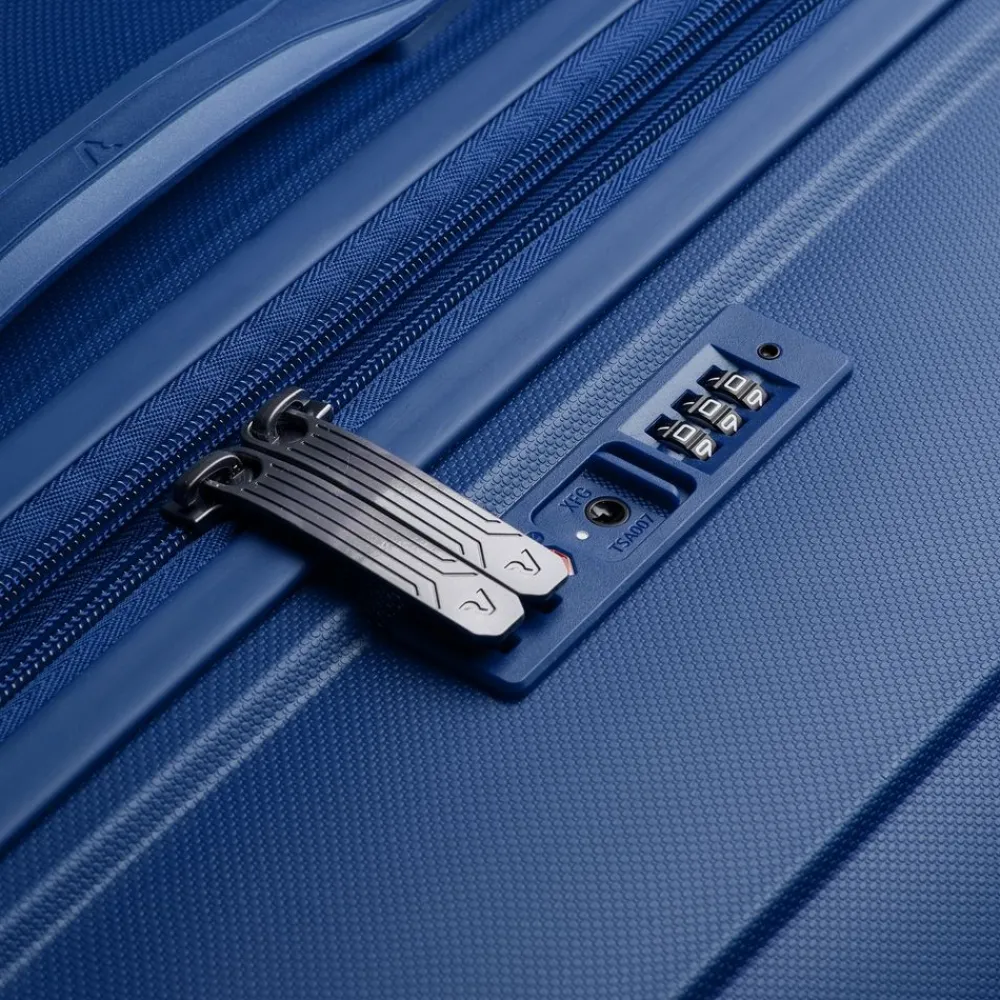 Roncato Trolley espandibile B-Flying medio 8182 Blu Notte< Trolley Rigidi