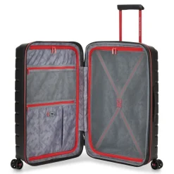 Roncato Trolley espandibile B-Flying Move medio 8182 Nero Fumo< Trolley Rigidi