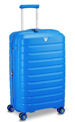 Roncato Trolley espandibile B-Flying medio 8182 Sky Blu< Trolley Rigidi