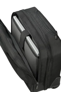 American Tourister Trolley porta pc AT Work Nero/Arancio< Trolley Porta Pc