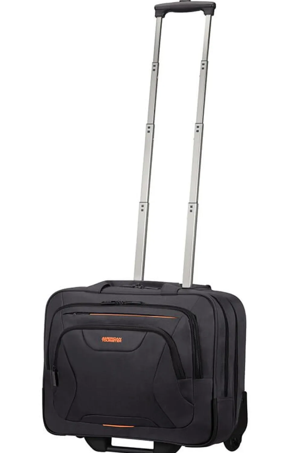 American Tourister Trolley porta pc AT Work Nero/Arancio< Trolley Porta Pc
