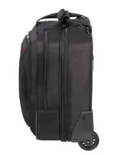 American Tourister Trolley porta pc AT Work Nero/Arancio< Trolley Porta Pc