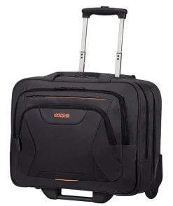 American Tourister Trolley porta pc AT Work Nero/Arancio< Trolley Porta Pc