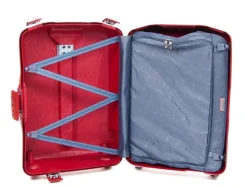 Roncato Trolley Light 4 ruote medio Rosso< Trolley Rigidi