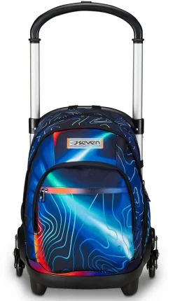 Seven Trolley scuola 3 ruote Flex Mapset Boy< Zaini Trolley