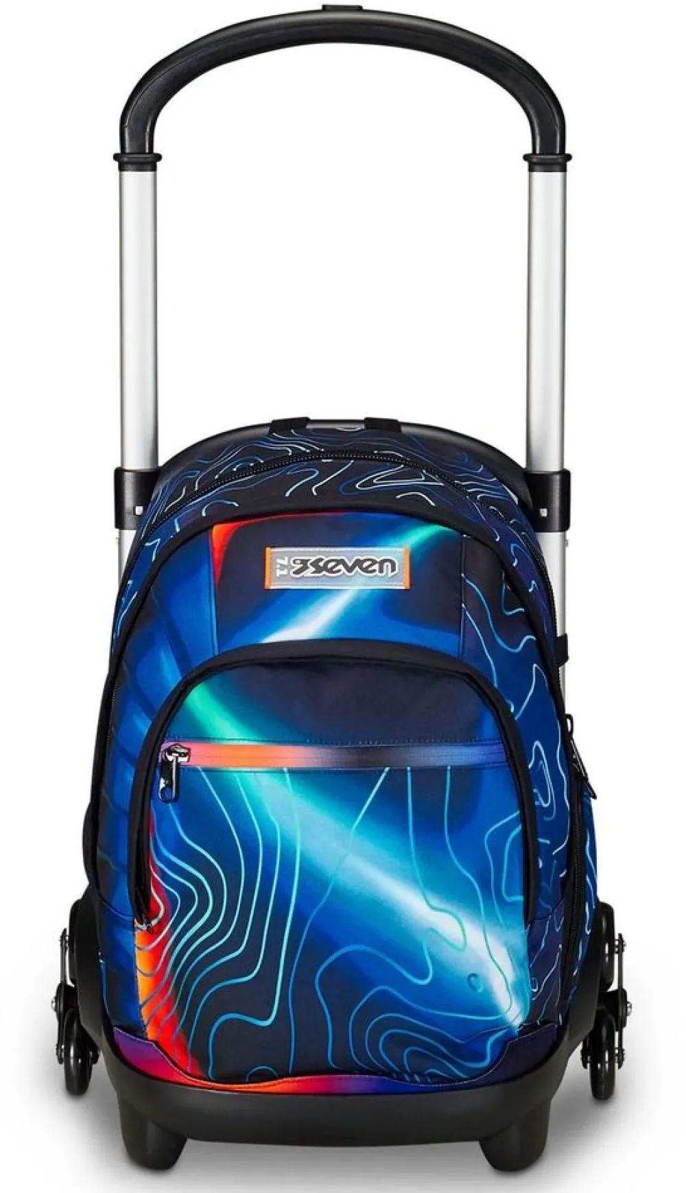 Seven Trolley scuola 3 ruote Flex Mapset Boy< Zaini Trolley