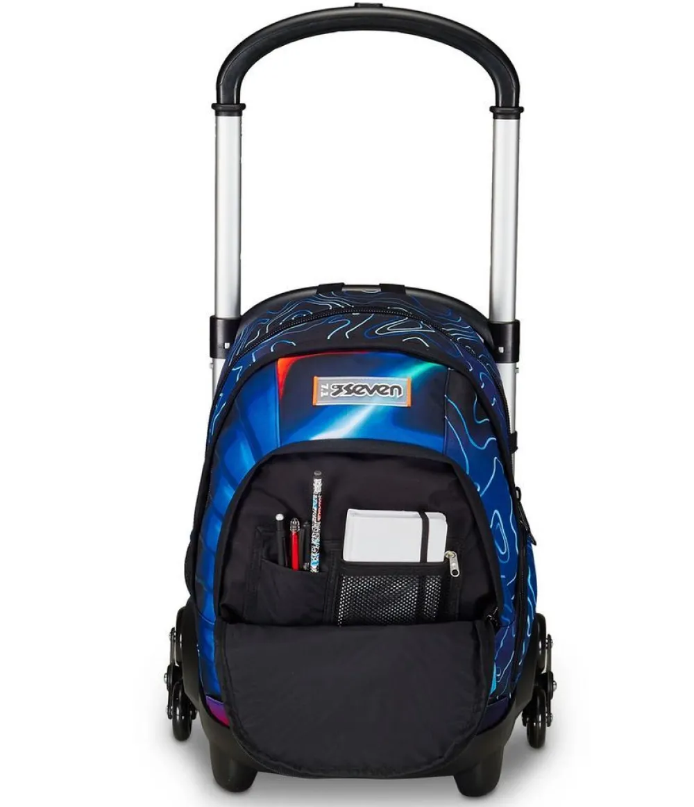 Seven Trolley scuola 3 ruote Flex Mapset Boy< Zaini Trolley