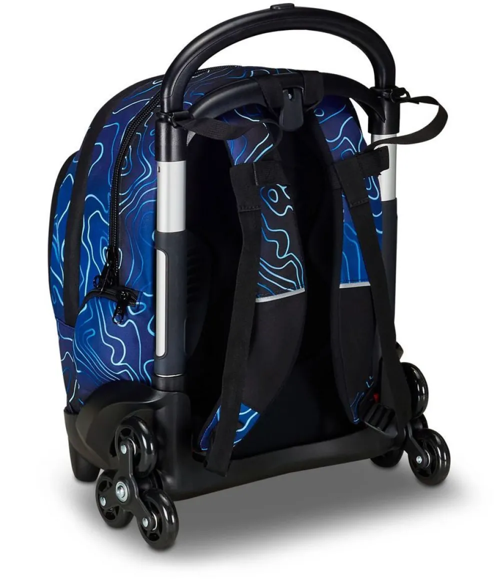 Seven Trolley scuola 3 ruote Flex Mapset Boy< Zaini Trolley
