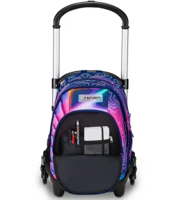 Seven Trolley scuola 3 ruote Flex Mapset Girl< Zaini Trolley