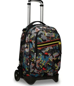 Seven Trolley scuola Jack 2 ruote Dye On< Zaini Trolley