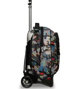 Seven Trolley scuola Jack 2 ruote Dye On< Zaini Trolley