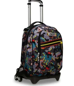 Seven Trolley scuola Jack 3 ruote Dye On< Zaini Trolley