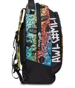 Seven Trolley scuola Jack 3 ruote Fluo Stamp< Zaini Trolley