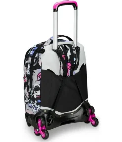 Seven Trolley scuola Jack 3 ruote Mark On Girl< Zaini Trolley