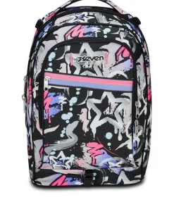 Seven Trolley scuola Jack 3 ruote Mark On Girl< Zaini Trolley