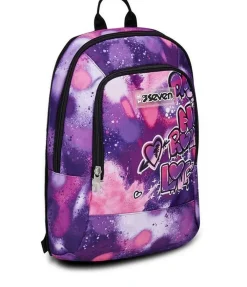 Seven Trolley scuola Jack 3 ruote Detach Bubble Street< Zaini Trolley