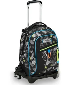 Seven Trolley scuola Jack 3 ruote Feeling Me< Zaini Trolley