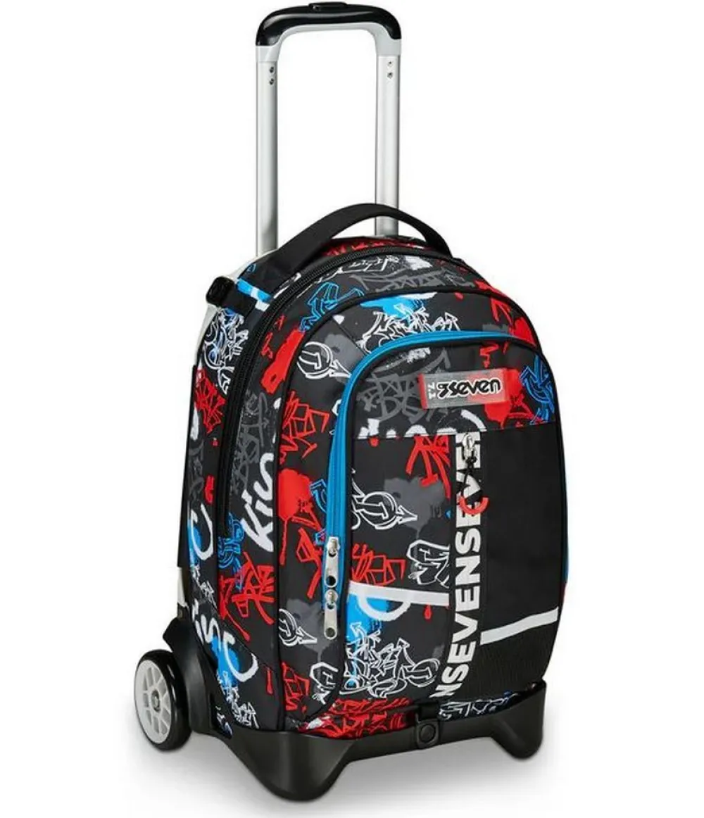 Seven Trolley scuola Jack 2 ruote Half Street< Zaini Trolley