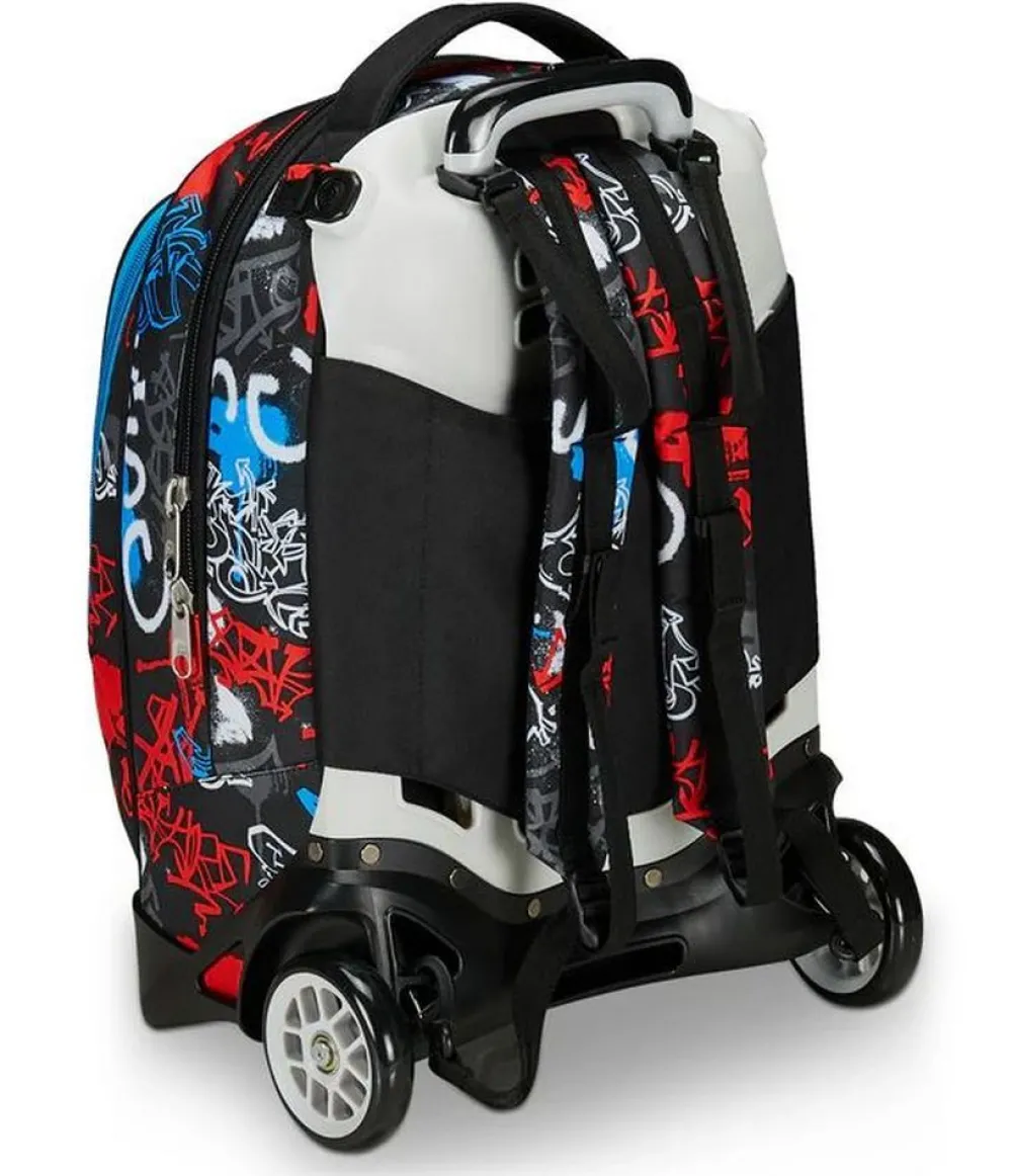 Seven Trolley scuola Jack 2 ruote Half Street< Zaini Trolley